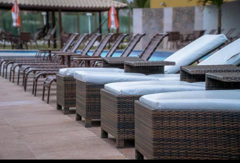Tabatinga Flat - Pe Na Areia! Beira Mar! Leilighet Conde  Eksteriør bilde