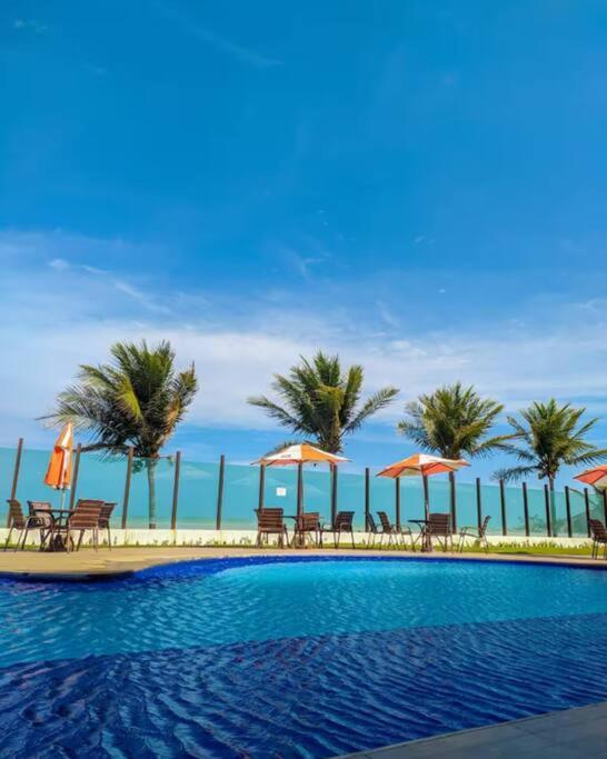 Tabatinga Flat - Pe Na Areia! Beira Mar! Leilighet Conde  Eksteriør bilde